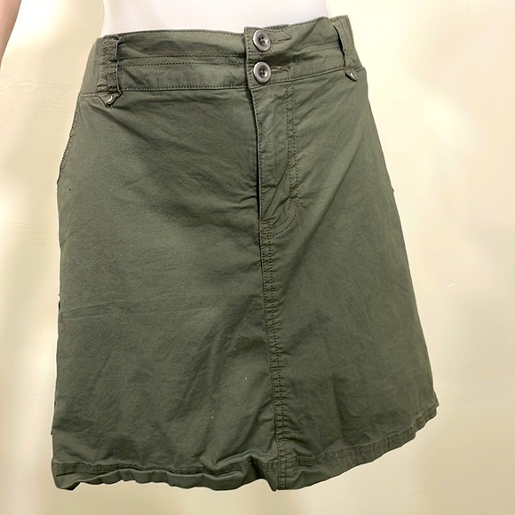 Nwot Lane Bryant Olive Green Skort Size 